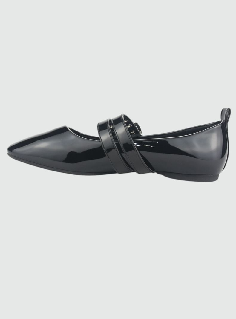 Zapato Chalada Mujer Miu-3 V Negro Negro Casual-1