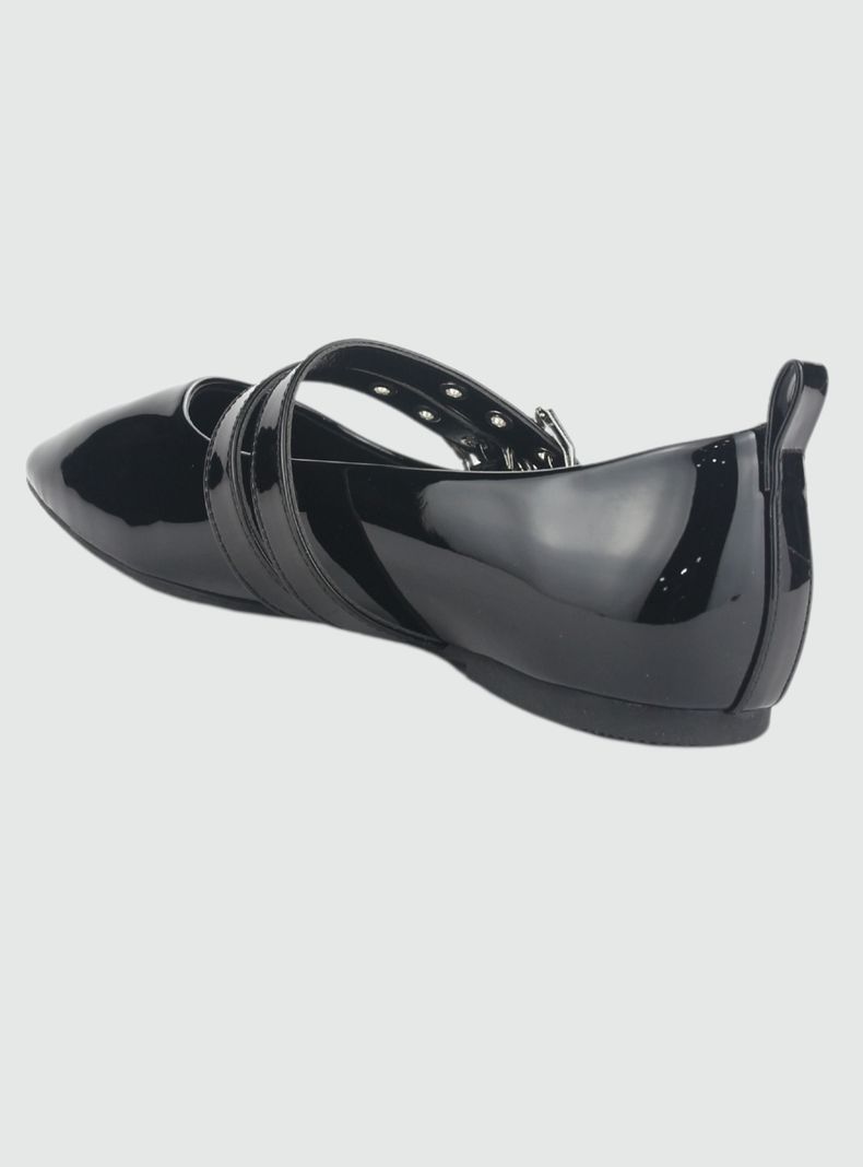 Zapato Chalada Mujer Miu-3 V Negro Negro Casual-3