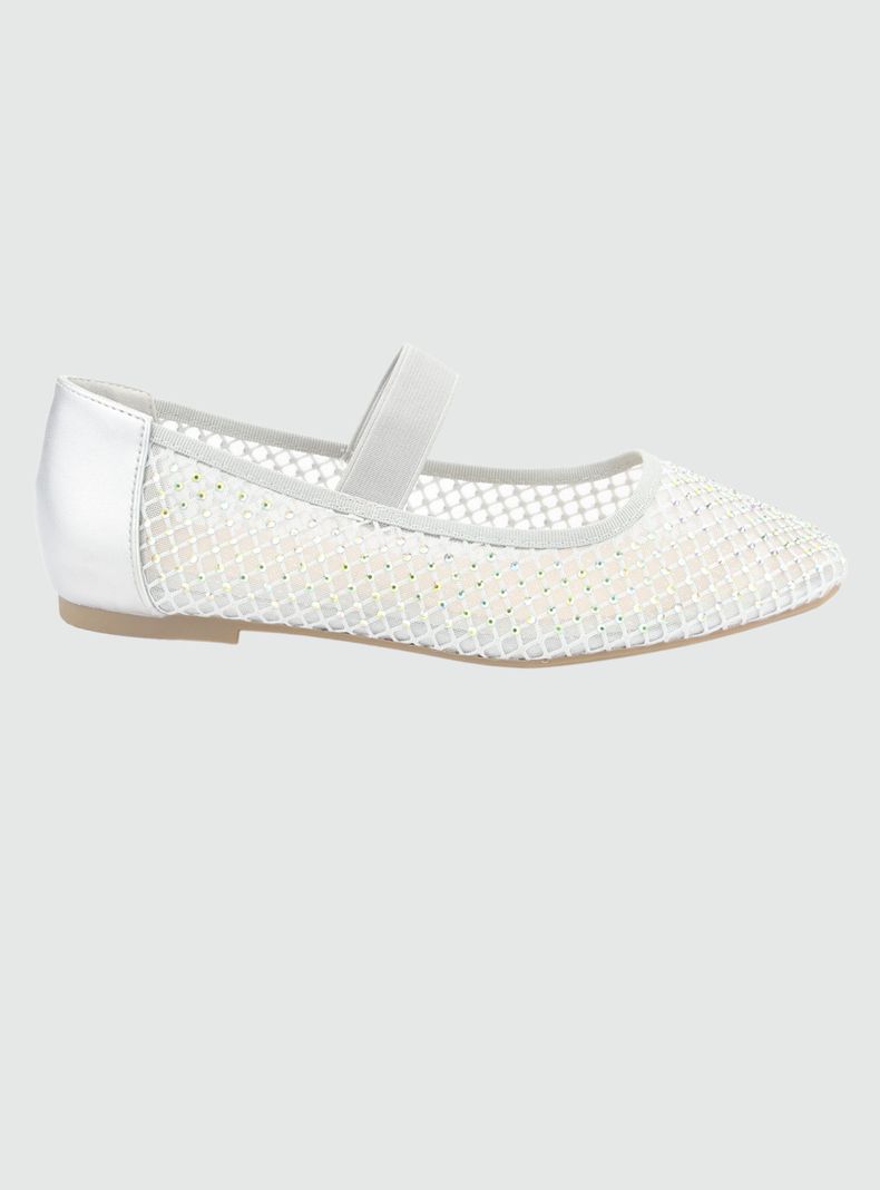 Ballerina Chalada Mujer Miu-5 Plateado Casual-1