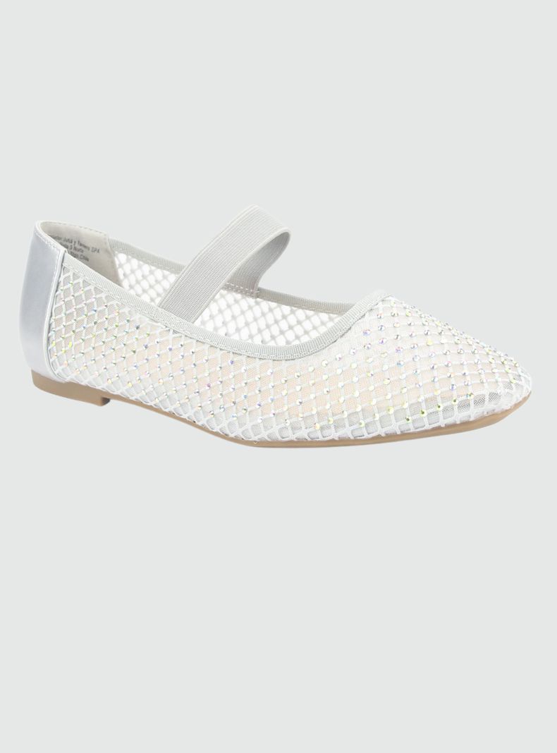 Ballerina Chalada Mujer Miu-5 Plateado Casual-5