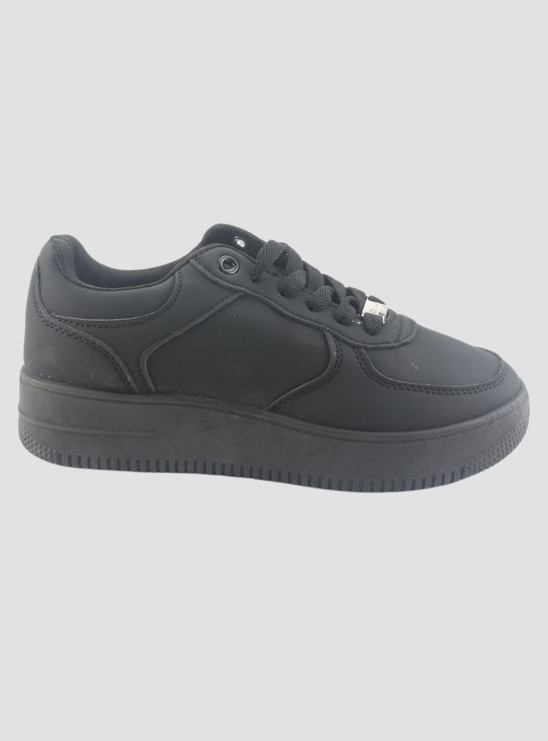 Zapatilla Chalada Mujer Joggo-9 Negro Urbano-0