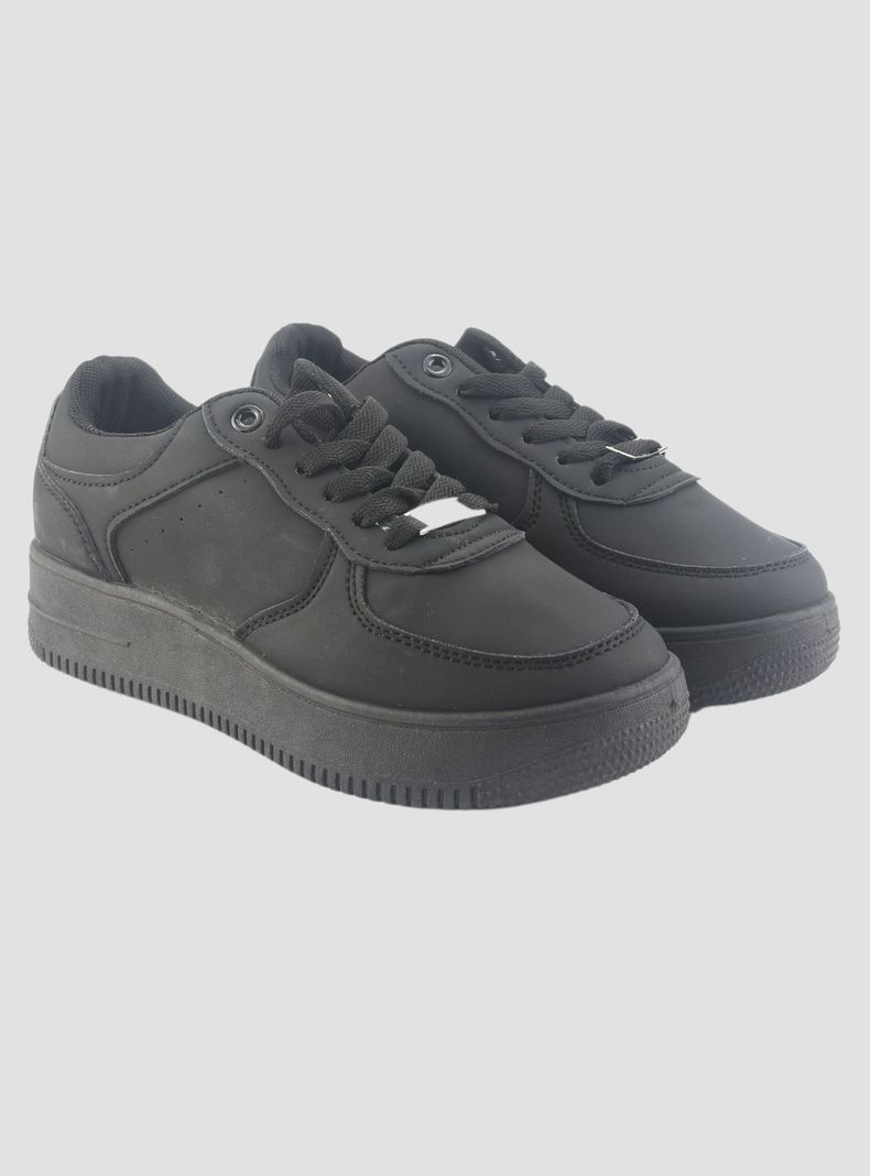 Zapatilla Chalada Mujer Joggo-9 Negro Urbano-4