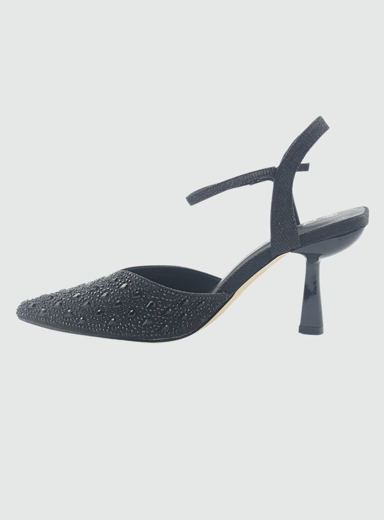 Zapato Negro de Mujer con Taco Rebi-1-1