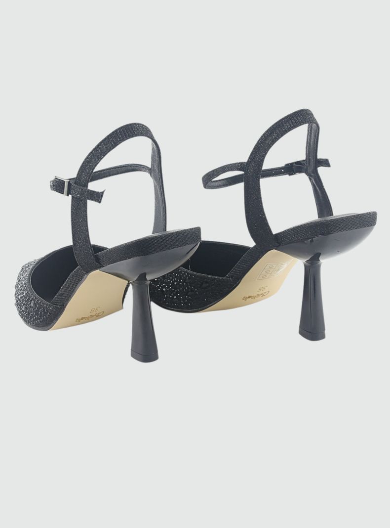 Zapato Negro de Mujer con Taco Rebi-1-5