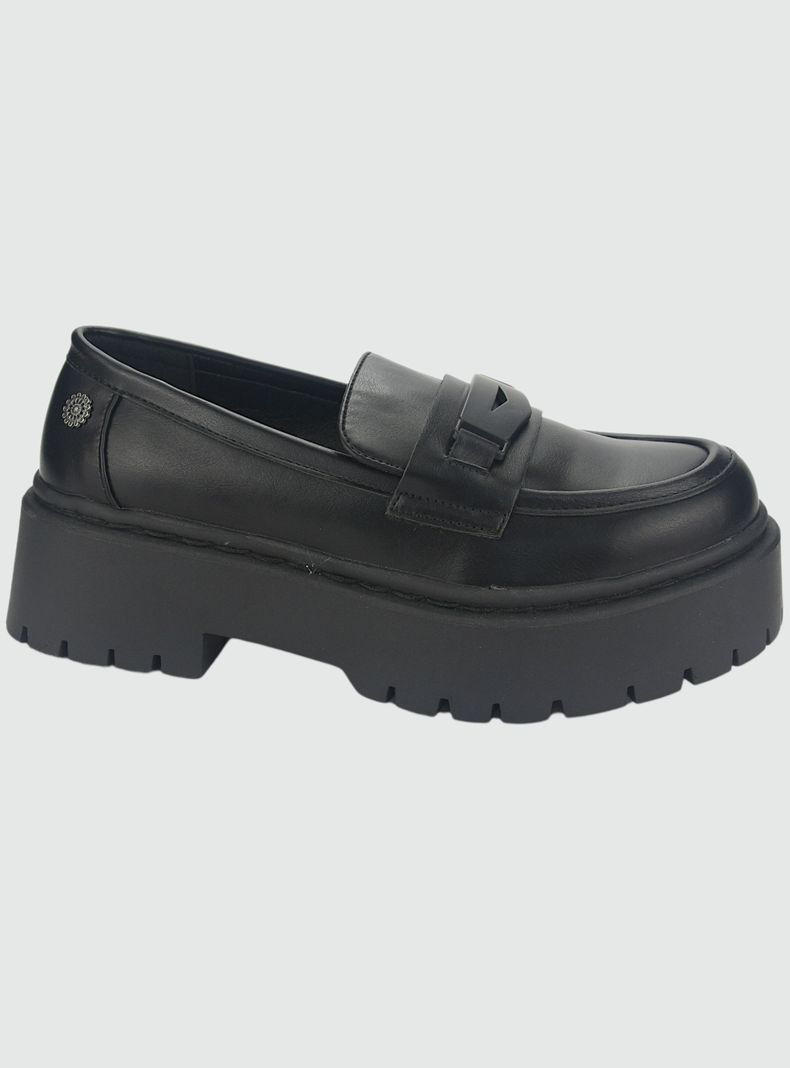 Mocasin Chalada Mujer Lewis-1 Negro Moda-0