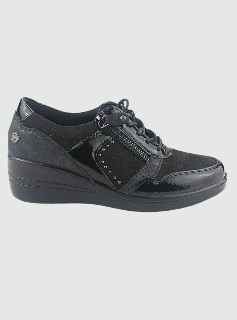 Zapatilla Chalada Mujer Matter-100 Negro Casual-0