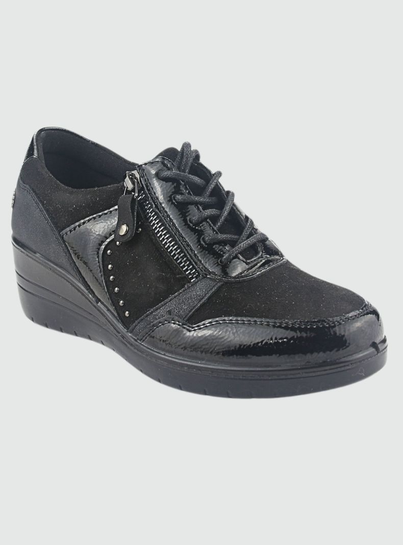 Zapatilla Chalada Mujer Matter-100 Negro Casual-2
