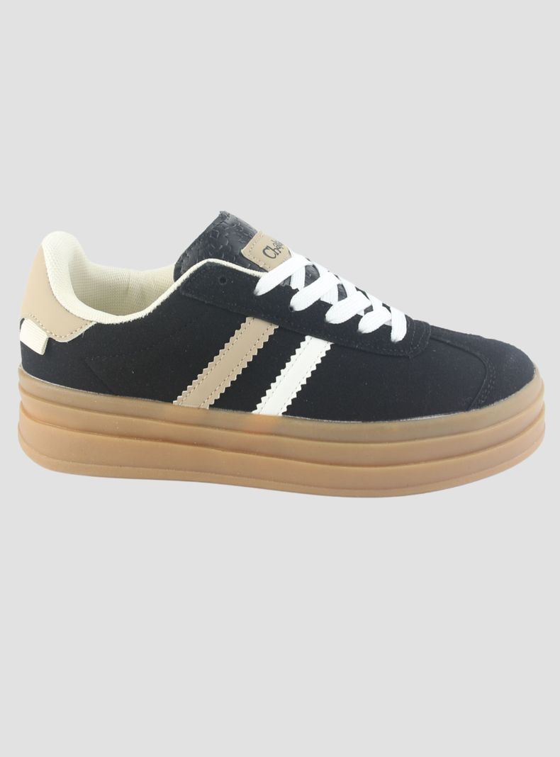 Zapatilla Chalada Mujer Andy-12 Negro Urbano-0