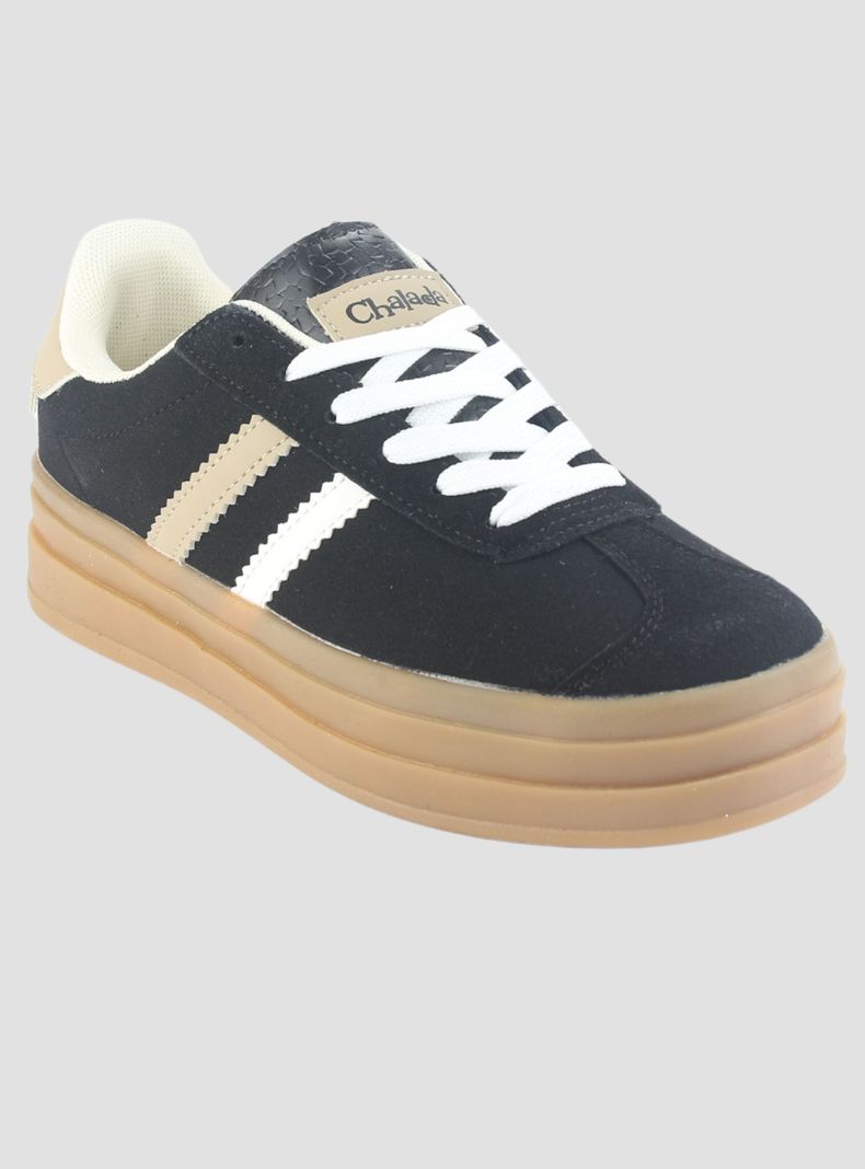 Zapatilla Chalada Mujer Andy-12 Negro Urbano-2
