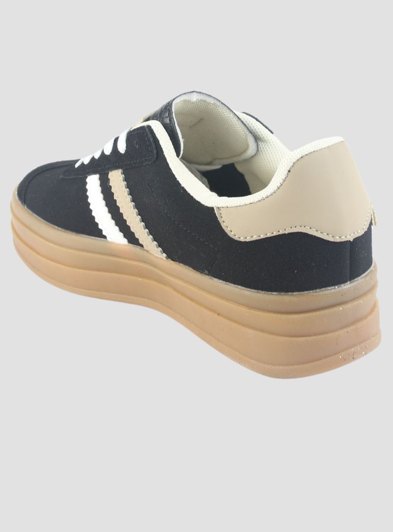 Zapatilla Chalada Mujer Andy-12 Negro Urbano-3