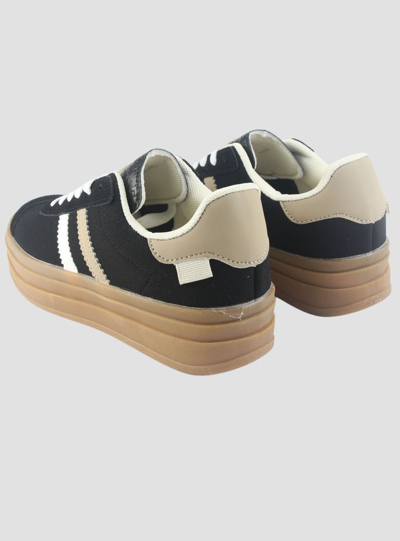 Zapatilla Chalada Mujer Andy-12 Negro Urbano-5