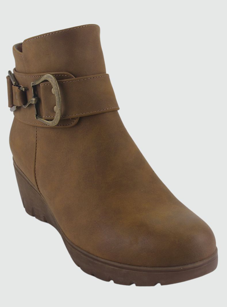 Botin Chalada Mujer Tanda-32 Tostado Casual-2