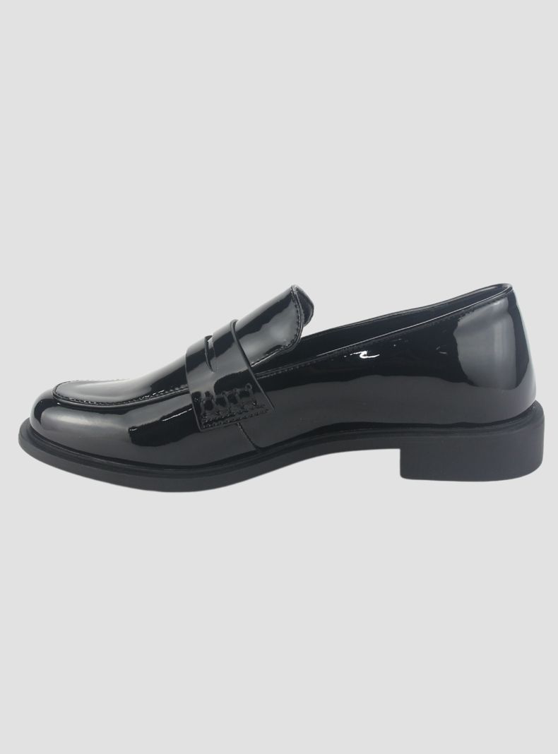 Mocasin Chalada Mujer Mocca-2 Negro Casual-1