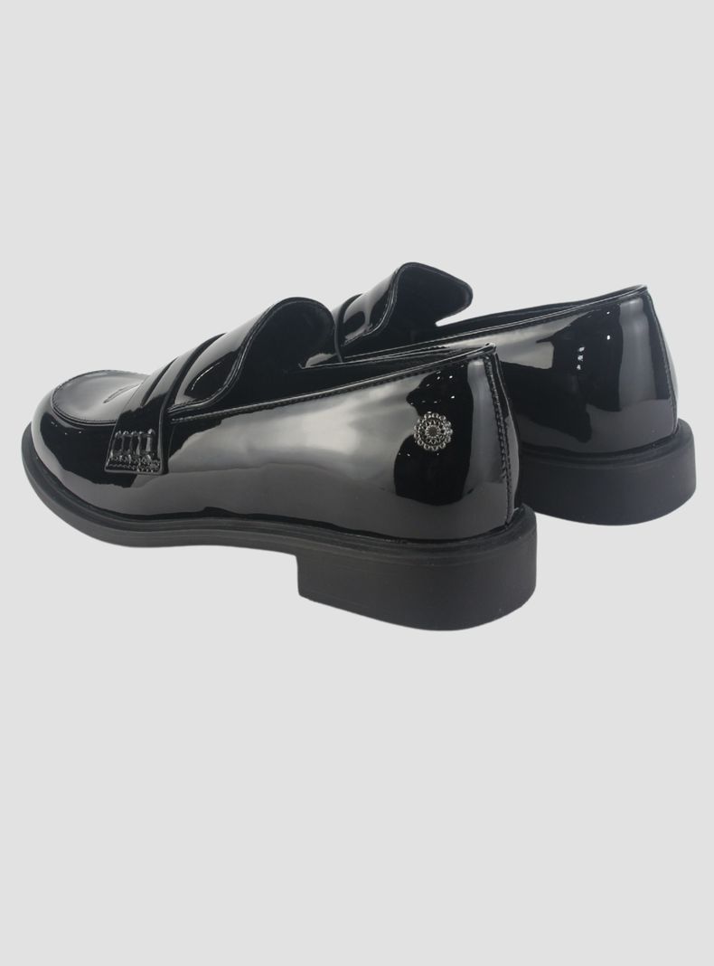 Mocasin Chalada Mujer Mocca-2 Negro Casual-5