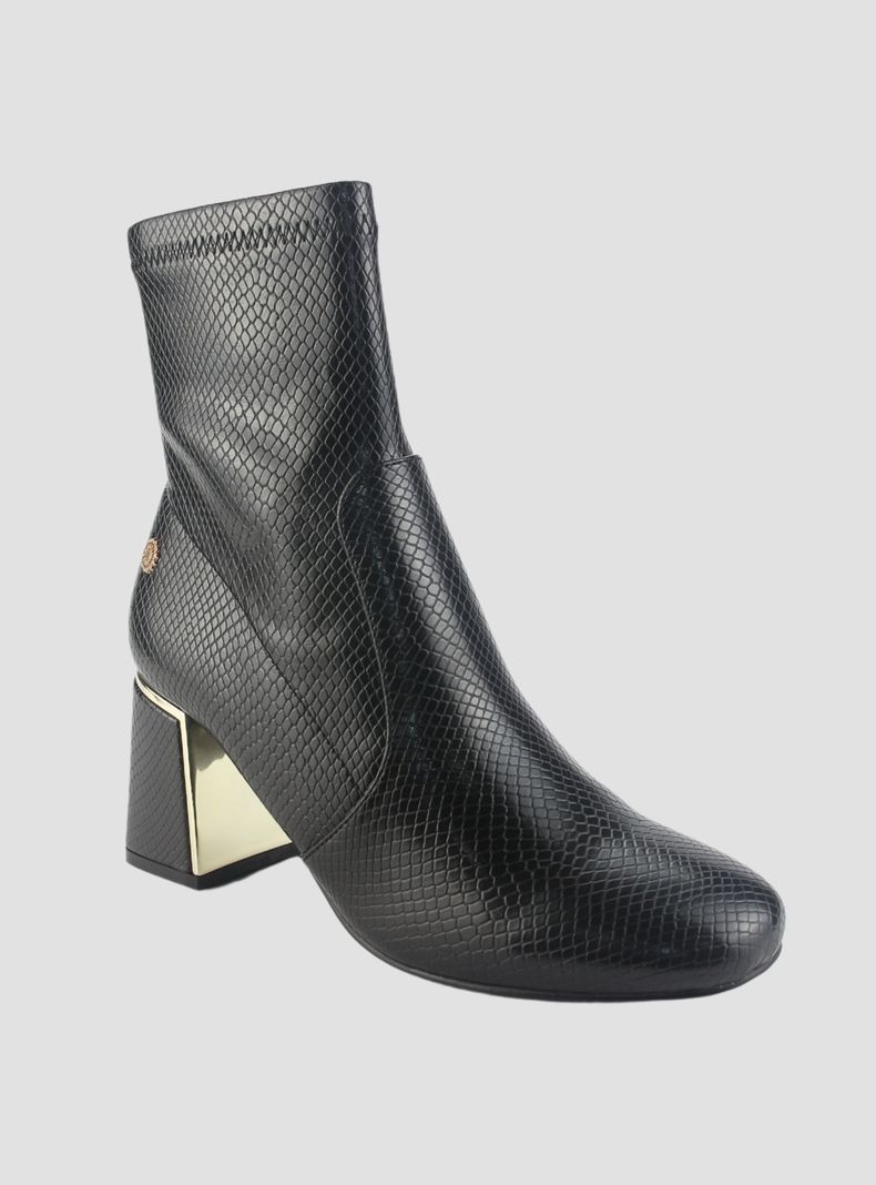 Botin Chalada Mujer Rupia-21 Negro Casual-2
