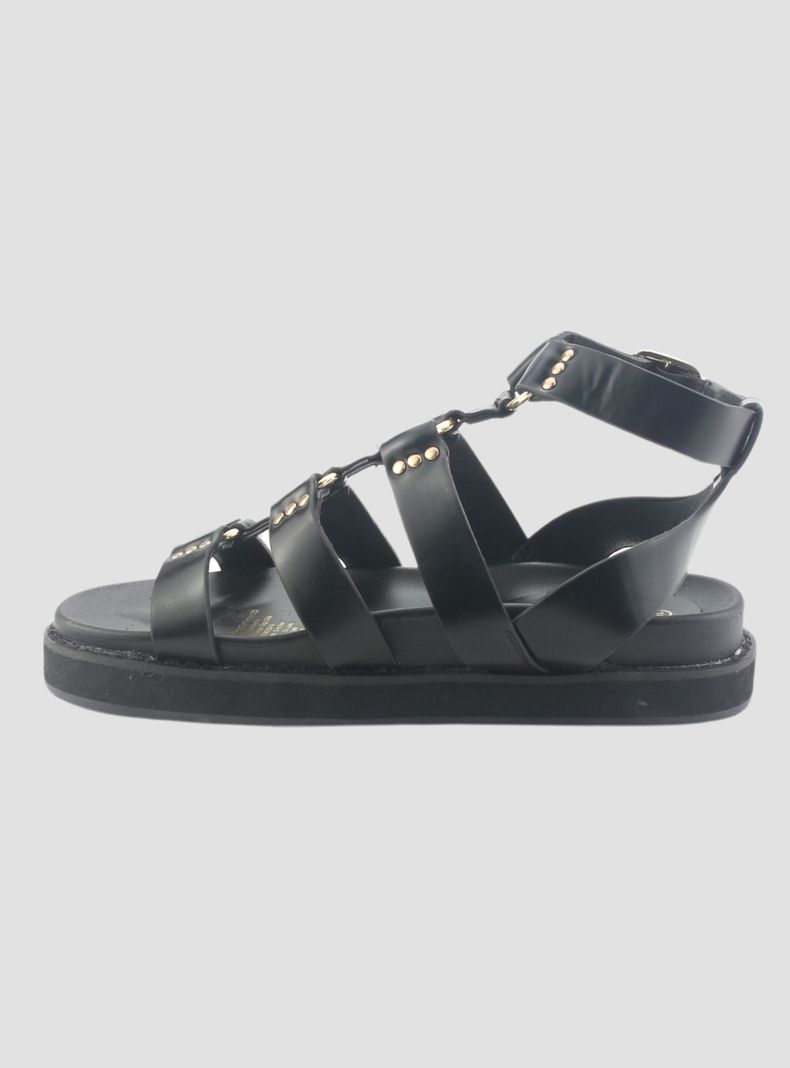 Sandalia Chalada Mujer Viva-10 Negro Casual-1