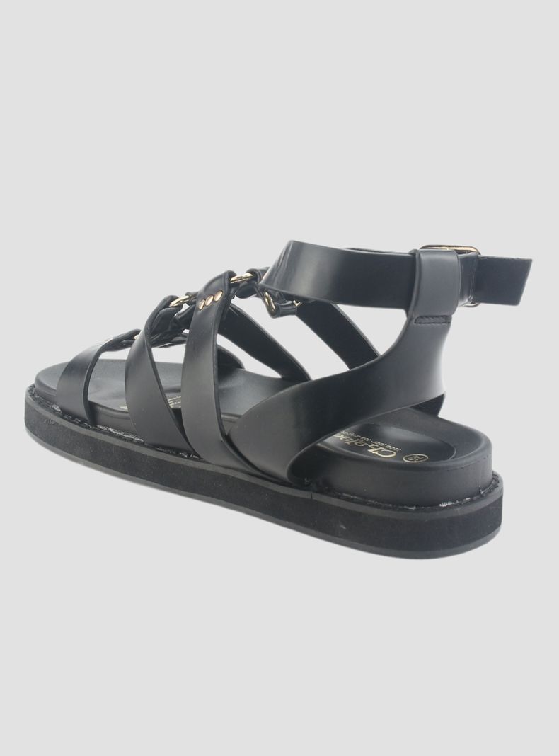 Sandalia Chalada Mujer Viva-10 Negro Casual-3