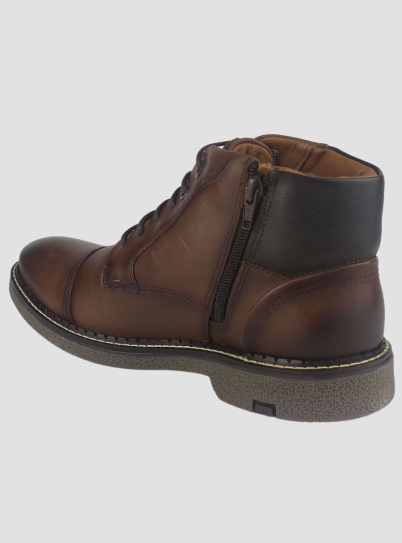 Bototo Ferracini Hombre 9721 Conhaque Casual-3