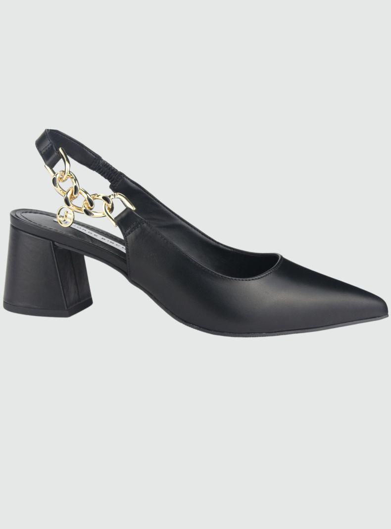 Zapato Jorge Bischoff Mujer J10674025 Negro Casual-0