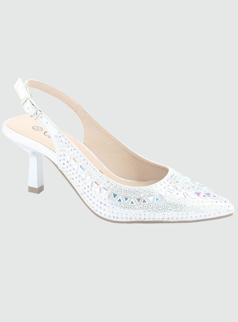 Zapato Chalada Mujer Hot-70 Plateado Casual-0