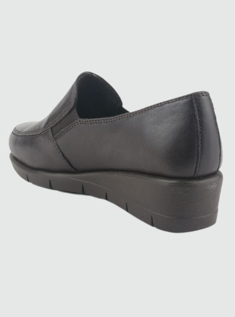 Zapato de Cuero Mujer Casual Marron Calafate-3