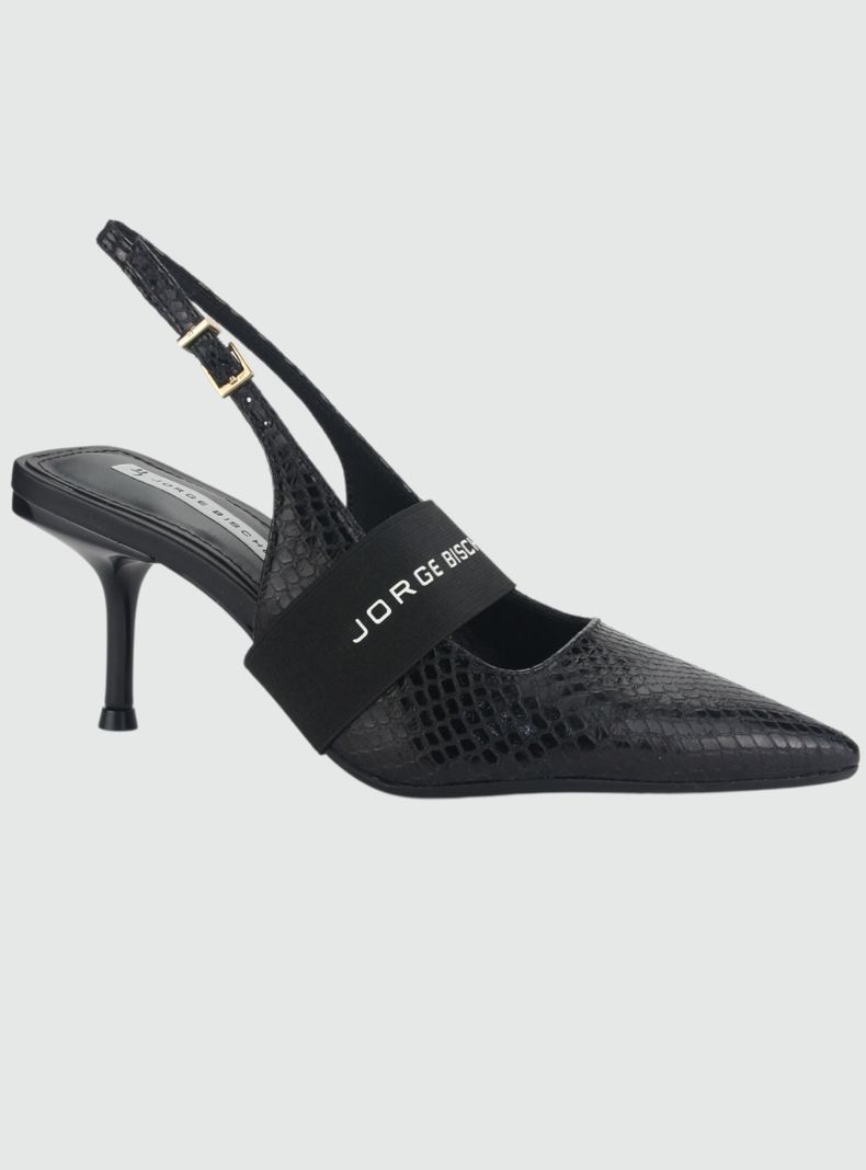 Zapato Jorge Bischoff Mujer J10694044 Negro Casual-0