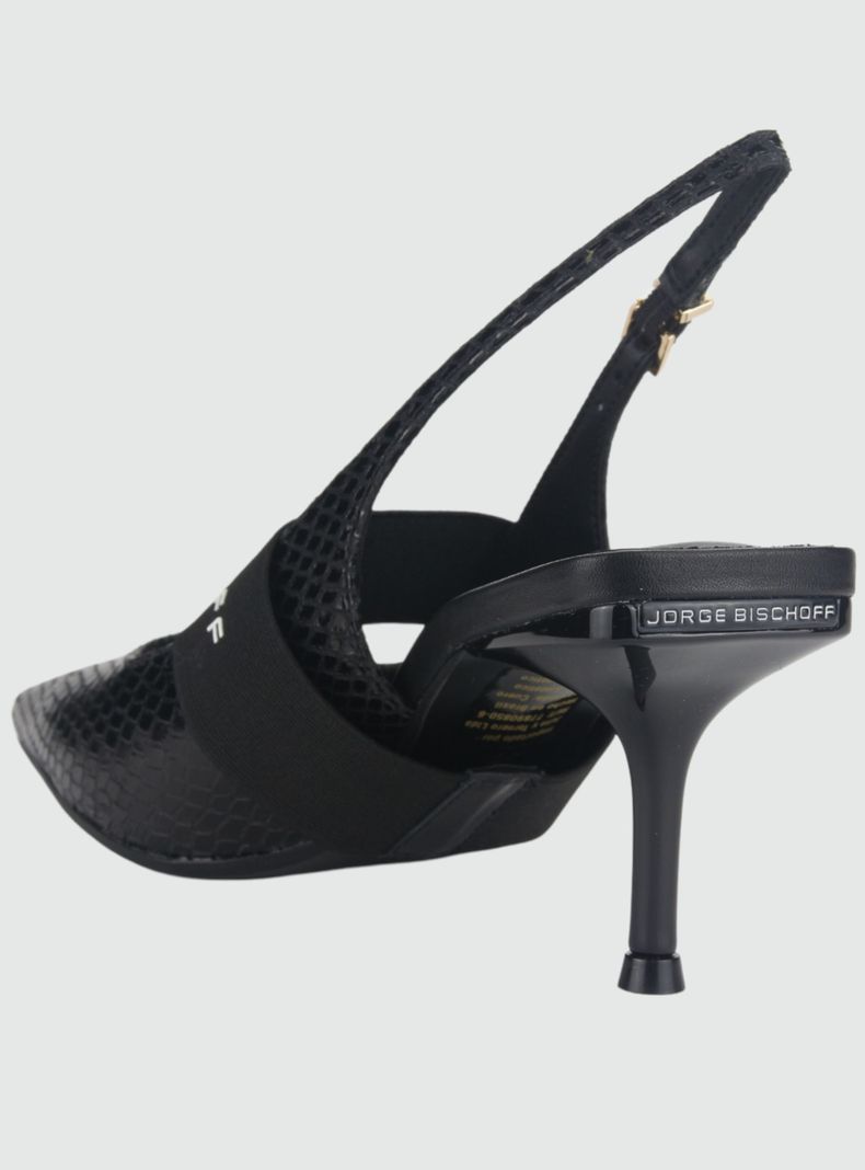 Zapato Jorge Bischoff Mujer J10694044 Negro Casual-3