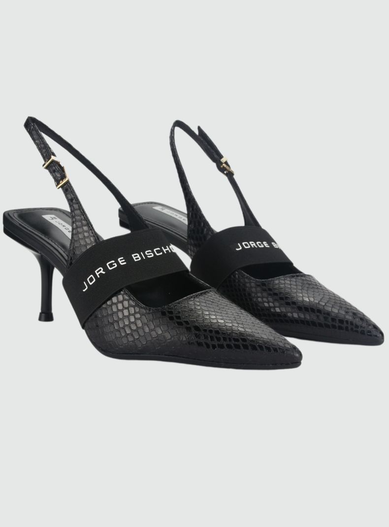 Zapato Jorge Bischoff Mujer J10694044 Negro Casual-4