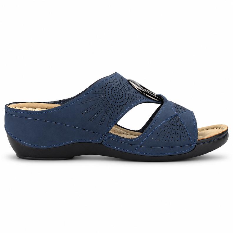 Sandalia Azul Mujer Casual Chalada Kon