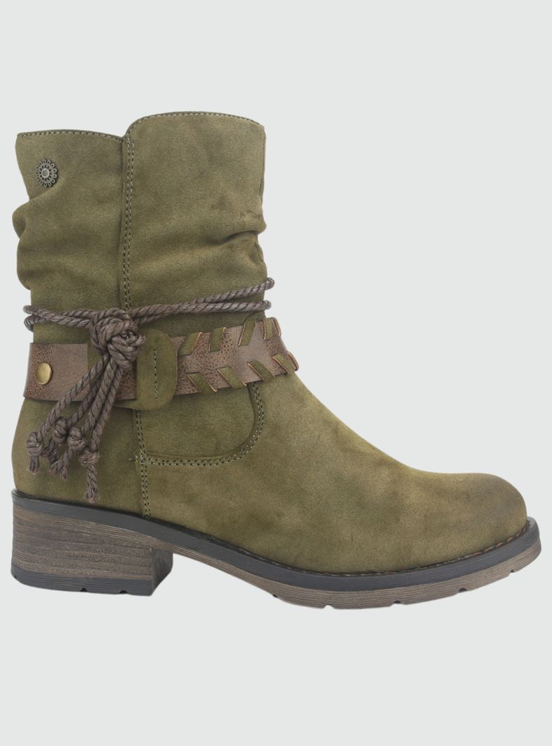 Botin Chalada Mujer Torri-22 Oliva Casual-0