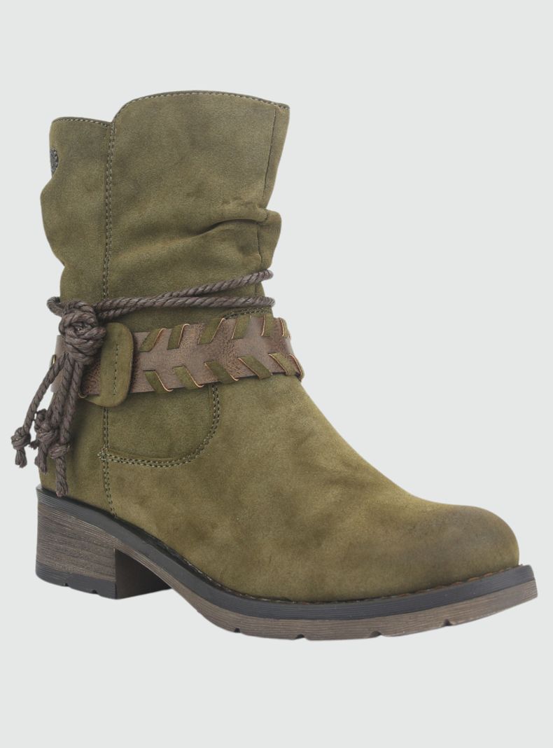 Botin Chalada Mujer Torri-22 Oliva Casual-2