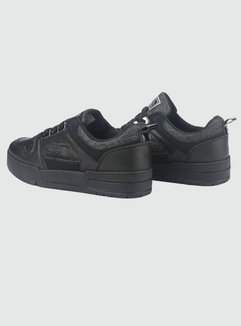 Zapatilla Chalada Mujer Joker-2 Negro Urbano-5