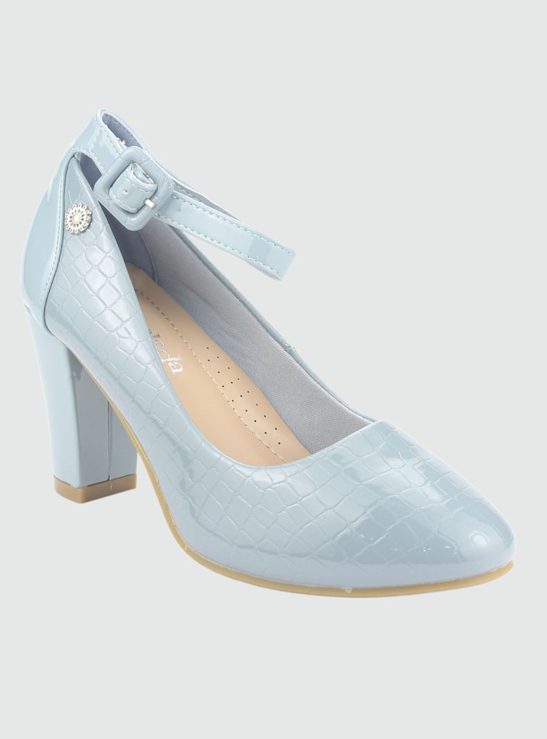 Zapato Chalada Mujer Cobna-6 Azul Casual-2