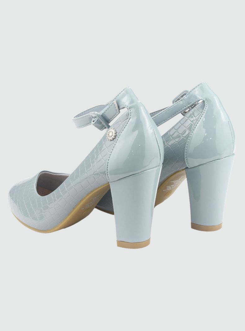 Zapato Chalada Mujer Cobna-6 Azul Casual-5
