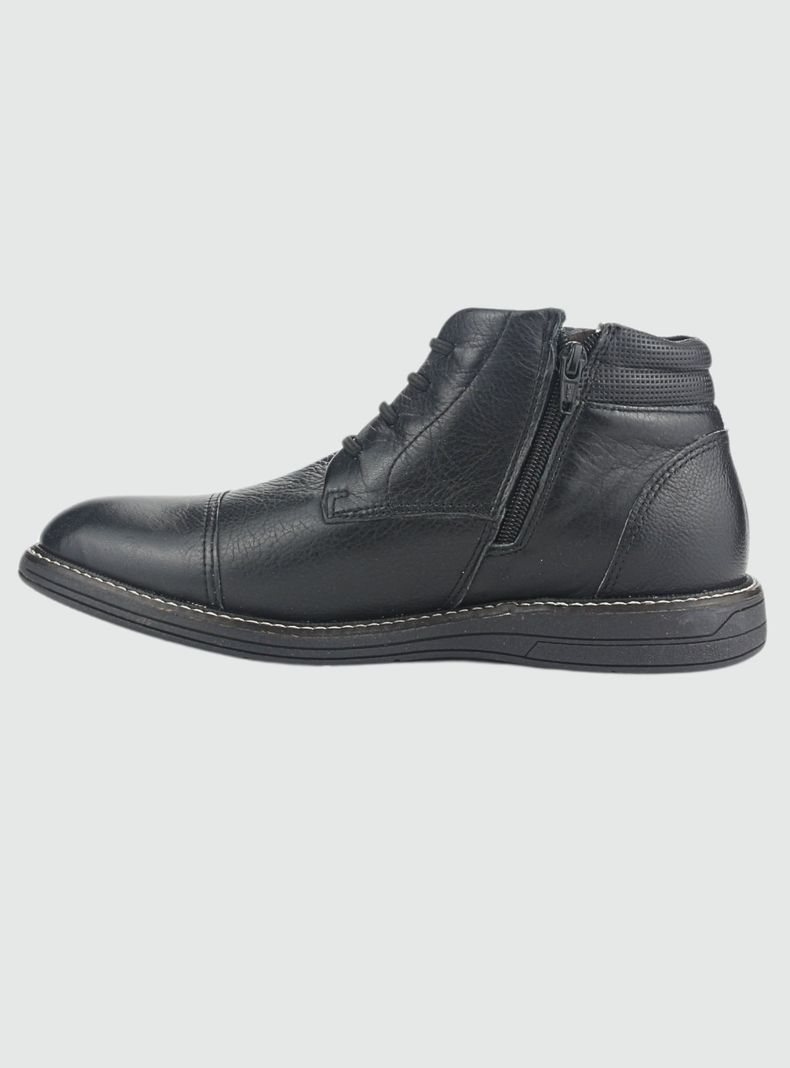 Botin Ferracini Hombre 6153 Preto/Preto Casual-1