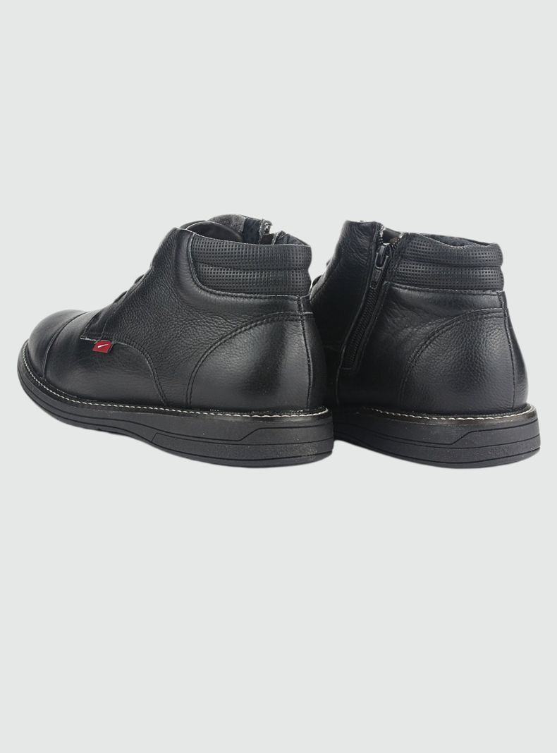 Botin Ferracini Hombre 6153 Preto/Preto Casual-5