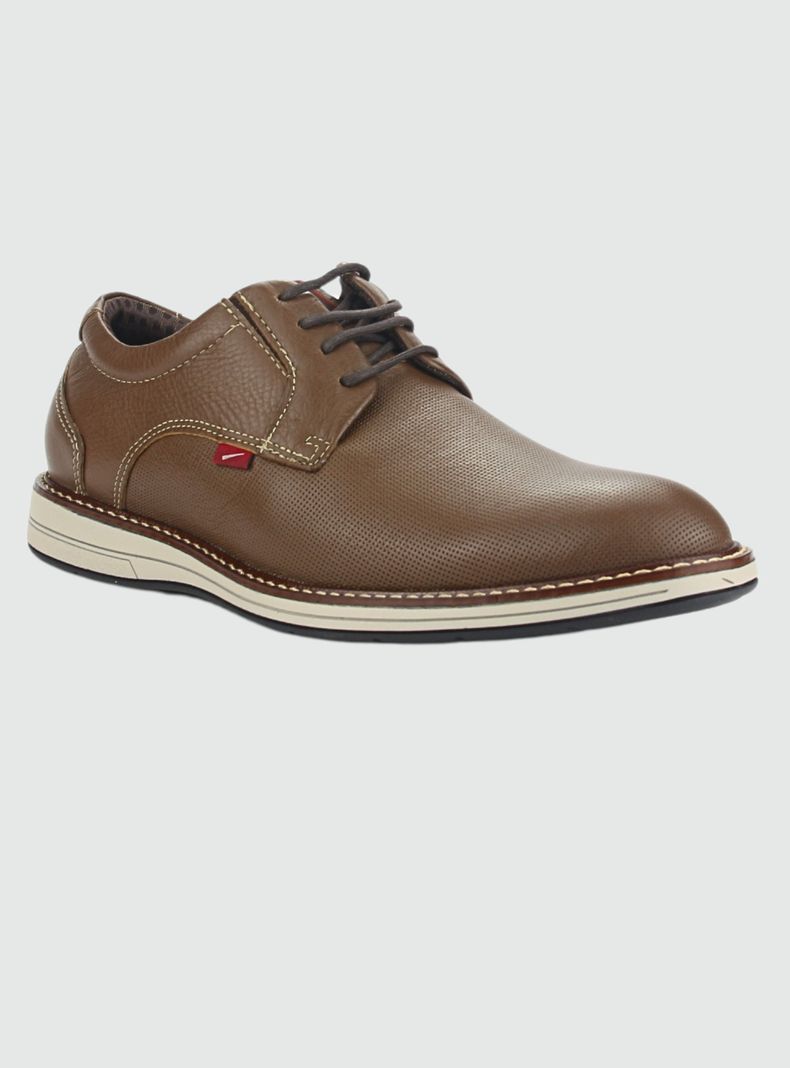 Zapato Ferracini Hombre 6152-675 E Tabaco Casual-2