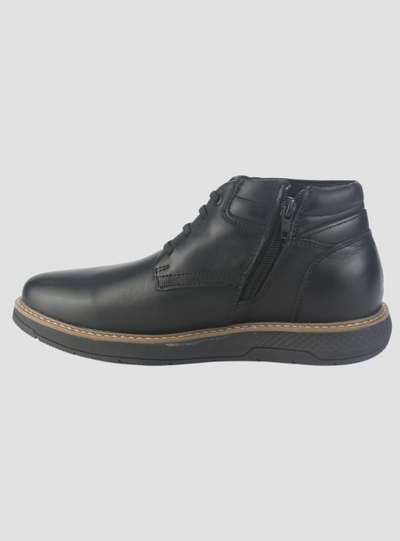 Botin Ferracini Hombre 4172 Wembley Negro Casual-1