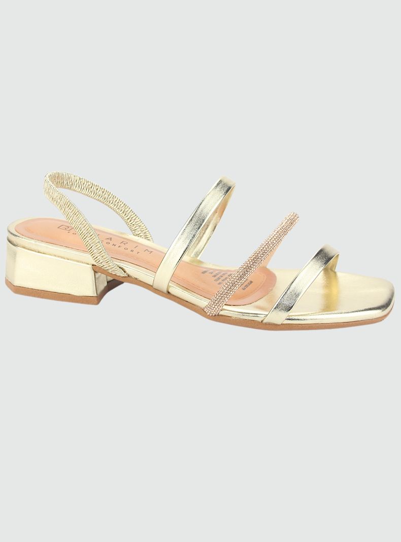 Sandalia Ramarim Mujer 2348221 Dorado Casual-0