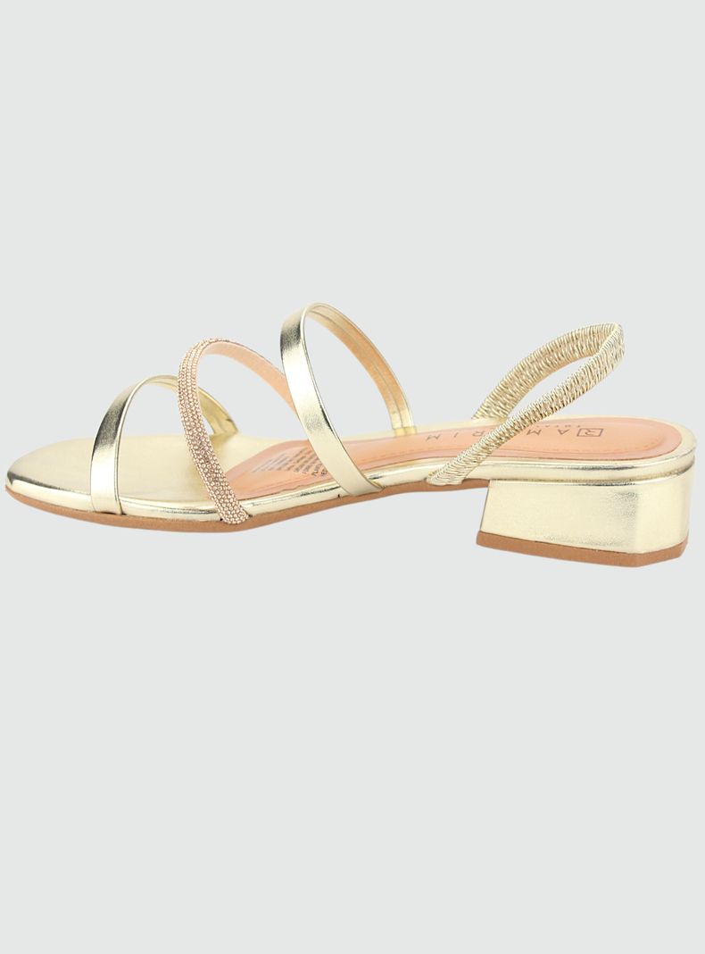 Sandalia Ramarim Mujer 2348221 Dorado Casual-1
