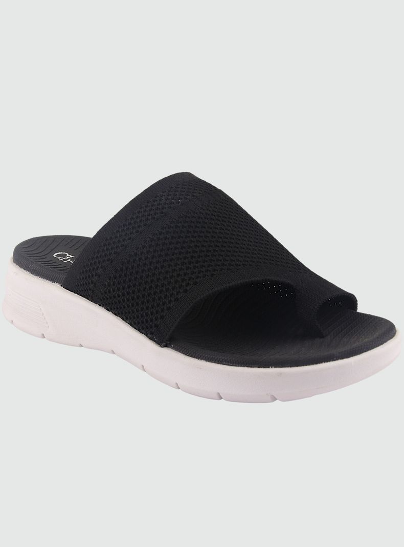 Sandalia Chalada Mujer Nazca-21 Negro Comfort-0