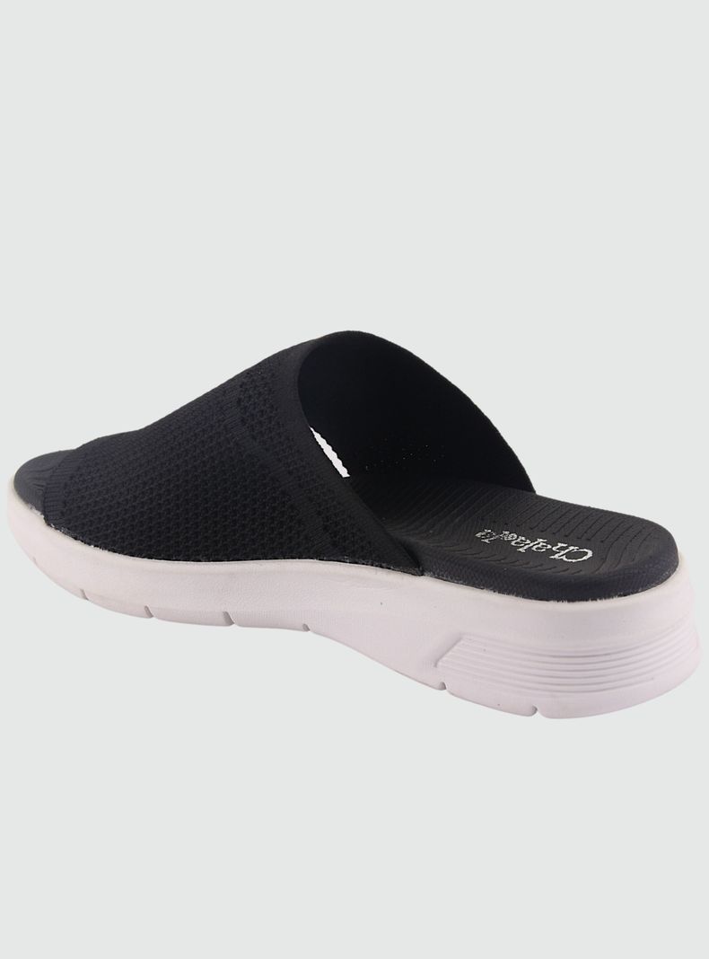 Sandalia Chalada Mujer Nazca-21 Negro Comfort-1