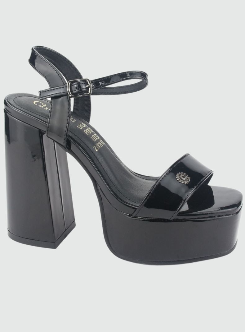 Sandalia Chalada Mujer Yaya-3 Negro Casual-0