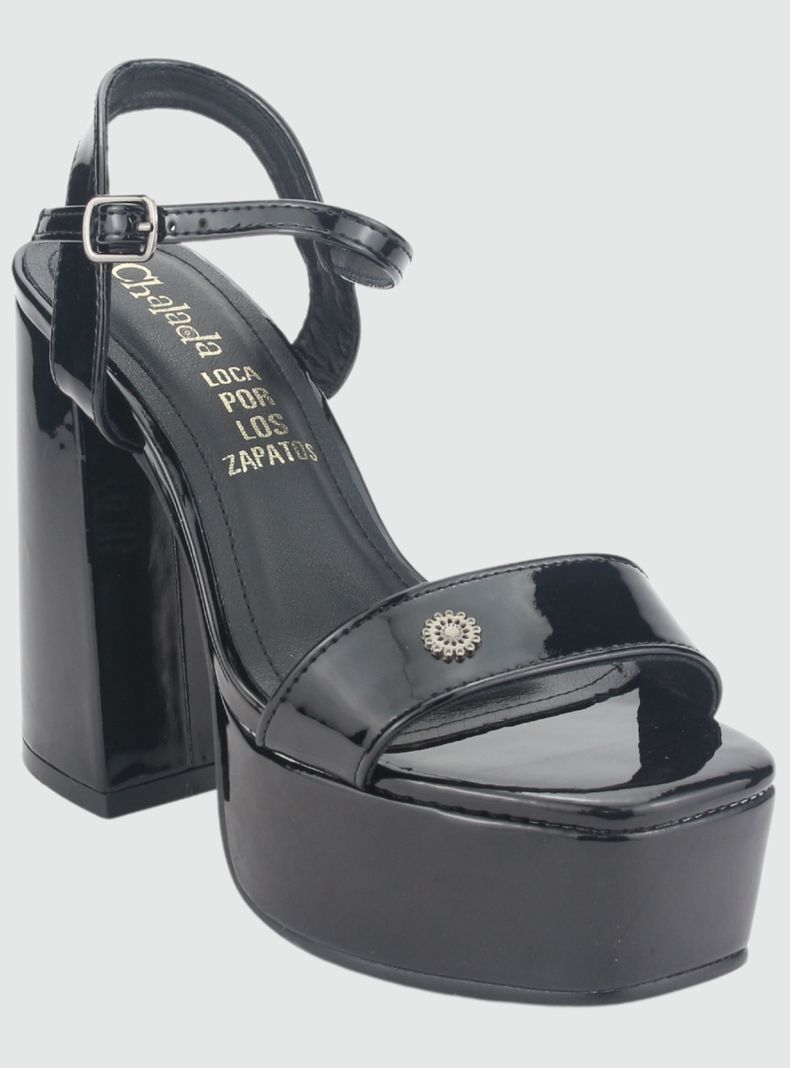 Sandalia Chalada Mujer Yaya-3 Negro Casual-2