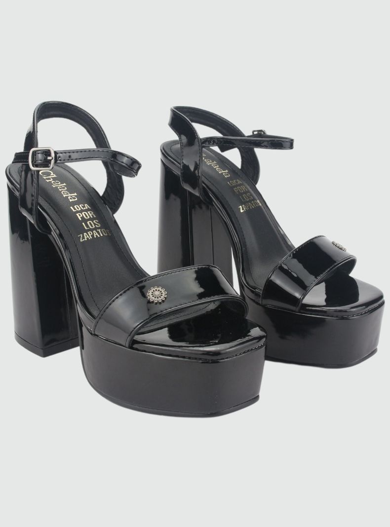Sandalia Chalada Mujer Yaya-3 Negro Casual-4