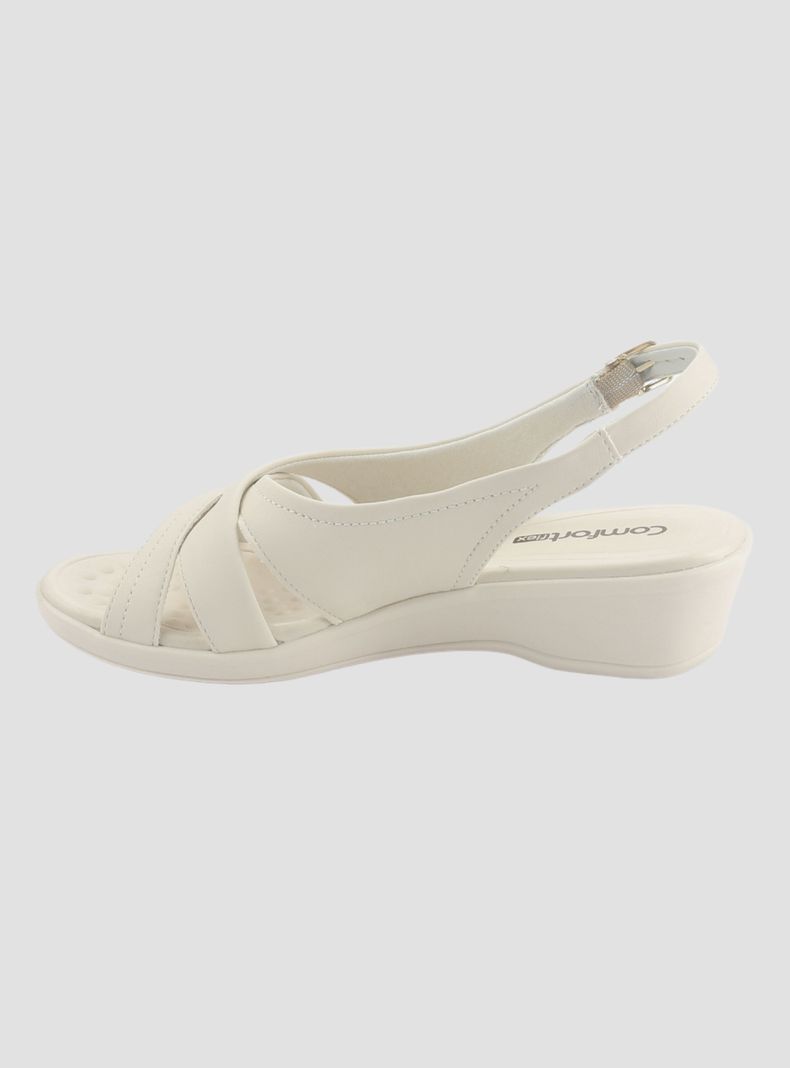 Sandalia Comfortflex Mujer 2472405 Nude Casual-1
