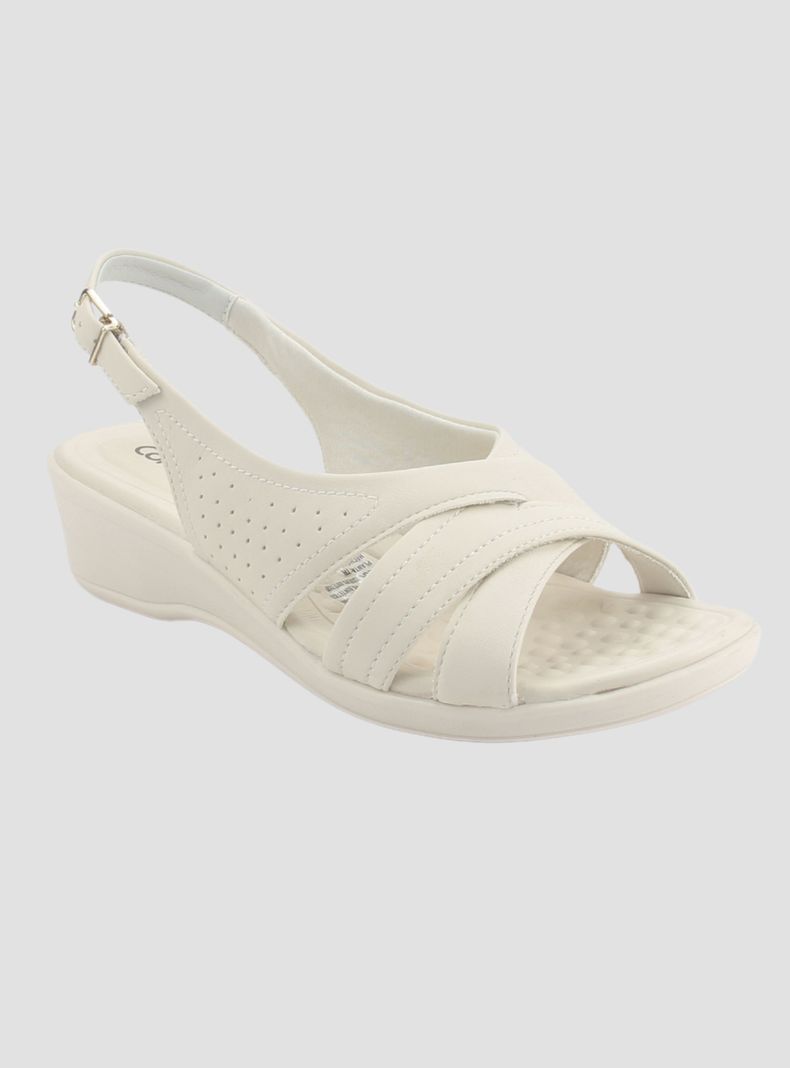 Sandalia Comfortflex Mujer 2472405 Nude Casual-2