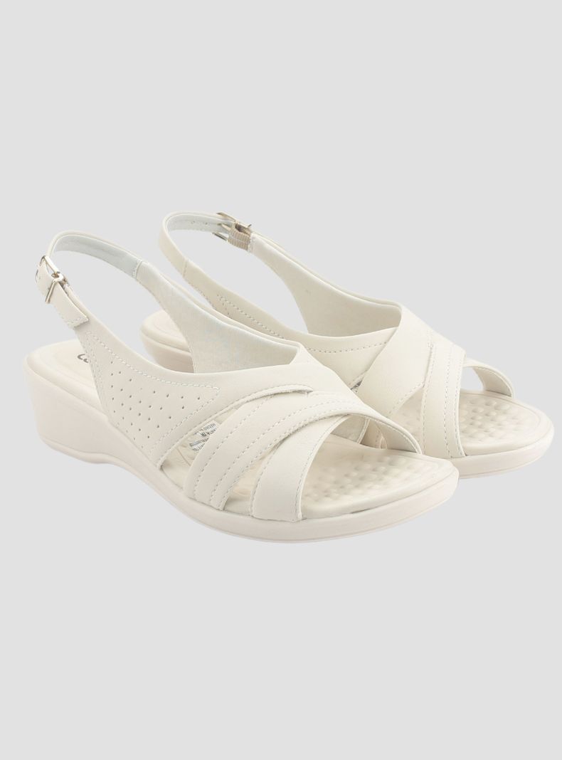 Sandalia Comfortflex Mujer 2472405 Nude Casual-4