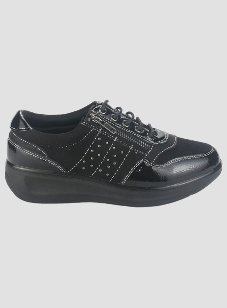 Zapatilla Chalada Mujer Matter-2 Negro Casual-0