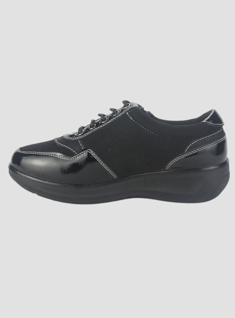 Zapatilla Chalada Mujer Matter-2 Negro Casual-1